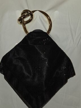 Anthropologie | Melie Bianco “Raven” Clutch – Black – NWT